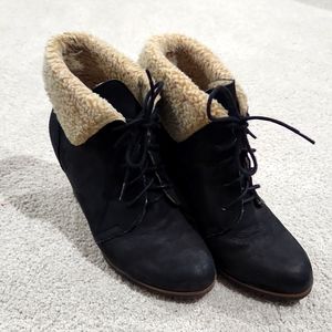 Caslon wedge bootie